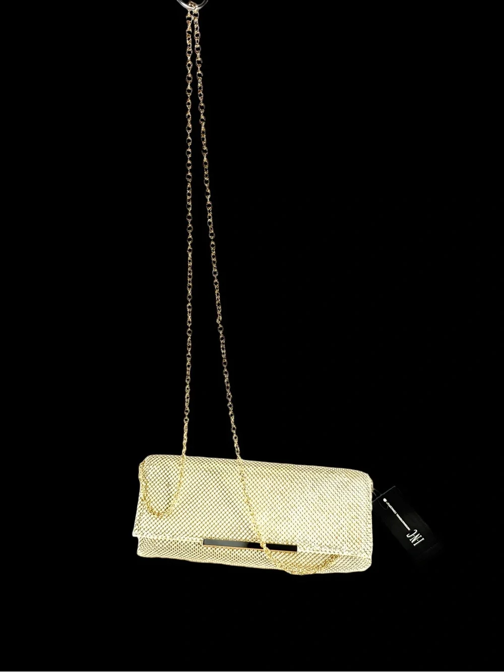 INC International Concepts shimmering mesh